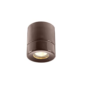 Light on downlight Badstu brun IP44