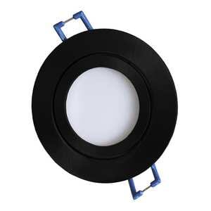 LED Spot matt black, Warm-white light type (3000 K)