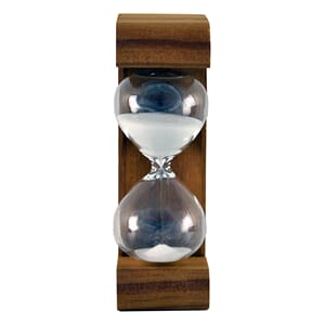 SAUNIA 15 MINUTES SAND TIMER. THERMOWOOD