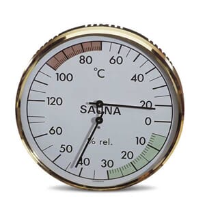 EOS Sauna climate station 100mm round shape